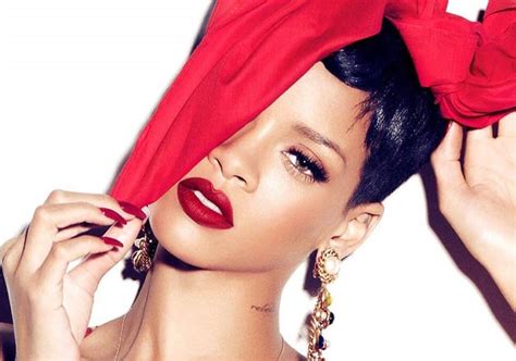 rihanna fully naked|Rihanna bares her breasts in photo shoot for French magazine。